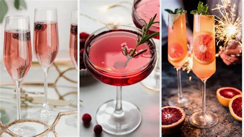 Party Seasons: Champagne & Prosecco Cocktails