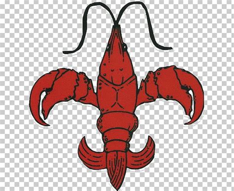 Crayfish Fleur De Lis Louisiana Crawfish Png Clipart Animal Figure