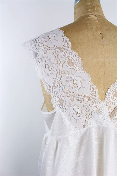 S White Lace Slip Dress Wedding Lingerie White Gem