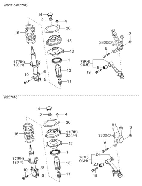 54501FD000 Genuine Kia Arm Assembly-Lower, RH
