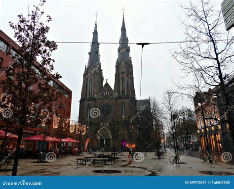 Saint Catherine S Church In Eindhoven Stock Image Image Of Cathedral