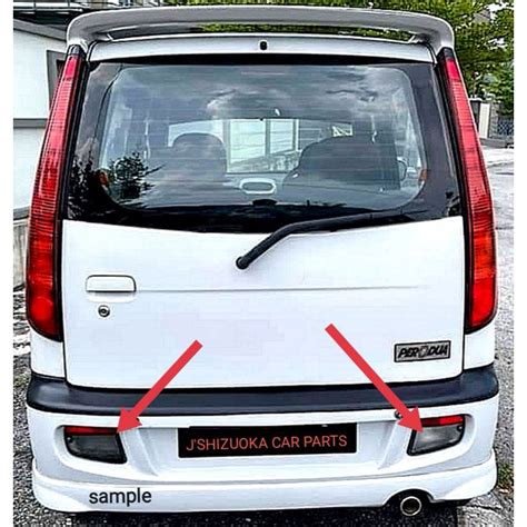 Perodua Kenari Kembara Rear Bumper Reverse Lamp Lampu Revers Original