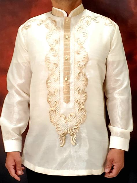 BARONG TAGALOG ARMAN3 With Inner Lining Placket Filipino National