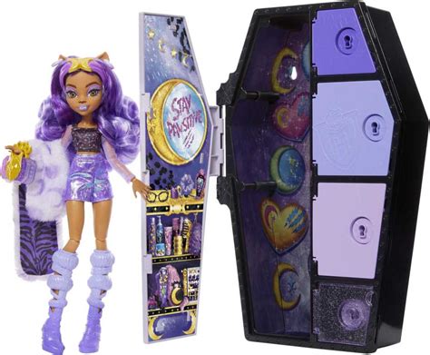 Monster High Doll Clawdeen Wolf Skulltimate Secrets Fearidescent