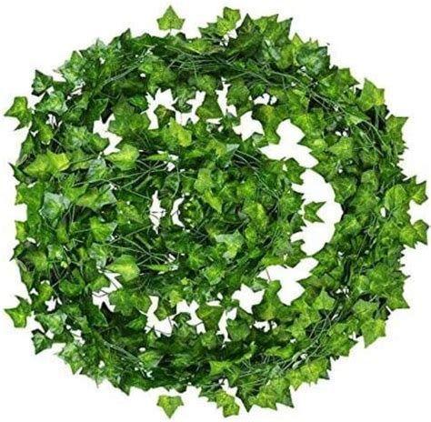 Buy Go Hooked Pack Of Creepers Artificial Garland Money Plant Leaf