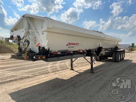 2020 DEMCO CR423-AR-3424 34' STEEL SIDE DUMP TRAILER VIN ...