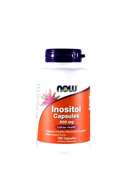 Now Inositol Capsules 500mg - Jollys Pharmacy Online Store