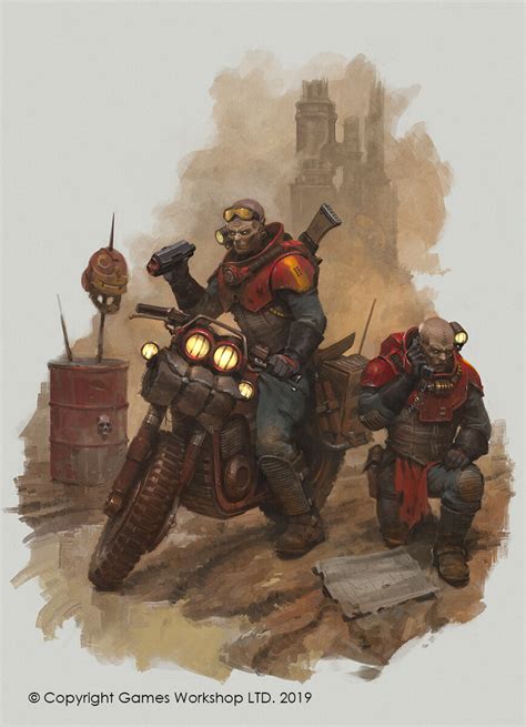 Artstation Codex Genestealer Cults Vignettes