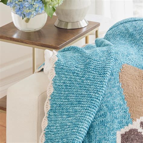 Sea Turtles And Sand Dollars Afghan Mary Maxim