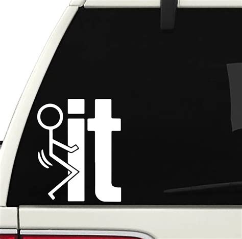 Funny Truck Stickers For Back Window