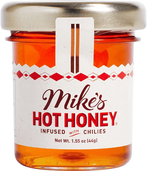 Mike S Hot Honey Infused With Chilies Glass Mini Jar Oz Walmart