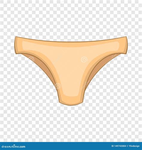 Icono Del Bikini De La Mujer Estilo De La Historieta Ilustración del Vector Ilustración de