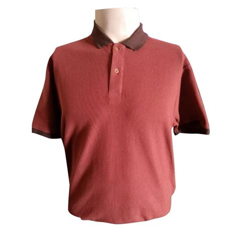 Red Plain Hosiery Polo Neck T Shirt At Rs 300piece In Ludhiana Id 2849606819391