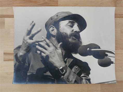 Alberto Korda 1928 2001 Cuban Commander Fidel Castro Energy Speech