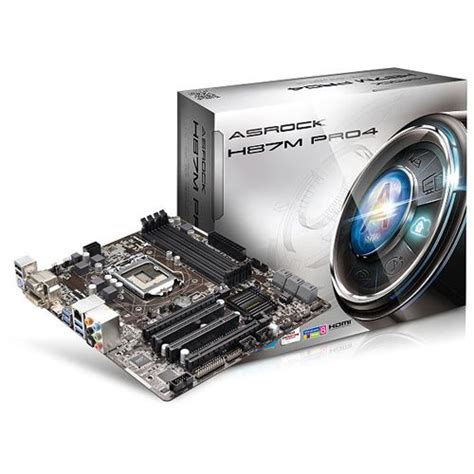 ASRock H87M Pro4 Intel H87 So.1150 Dual Channel DDR3 mATX Bulk ...