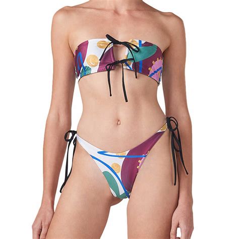 New Sexy Women Tube Top Strap Bikini Sexy Swimsuit Bikini And Swimwear Price