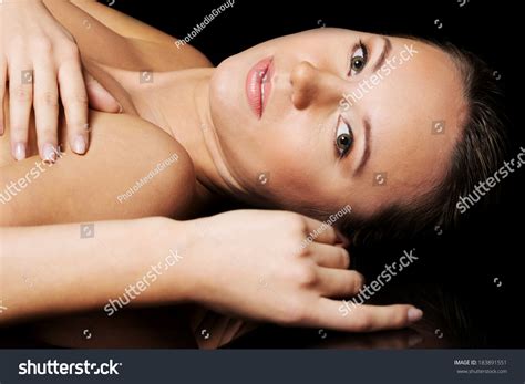 Portrait Beautiful Nude Woman Lying On Stock Photo 183891551 Shutterstock