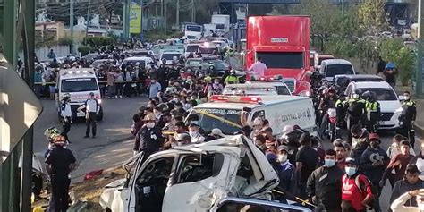 Aparatoso Accidente De Tránsito Dejó Tres Fallecidos Chapin Tv