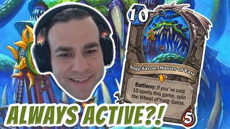 Yogg Saron Master Of Fate Carries This Dh Deck Hearthstone Arena