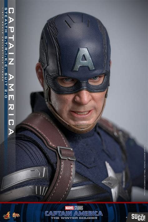 Hot Toys Mms Captain America Stealth S T R I K E Suit The