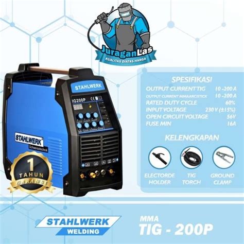 Jual Stahlwerk Tig P Mesin Las Argon Dc Tig Pulse A Di Seller