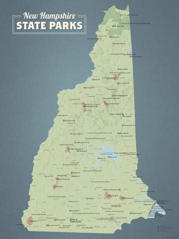 New Hampshire State Parks List - Best Maps Ever