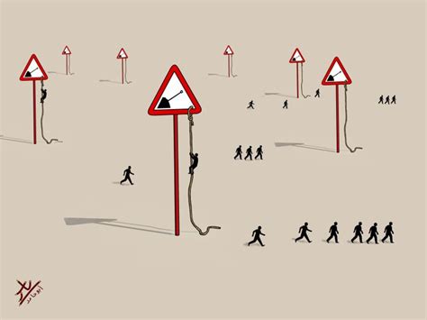 The Strike Caricature Galería De Arte Islámico Y Fotografía