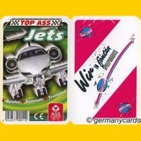 S Quartett Kartenspiel Ass Jets Germanycards