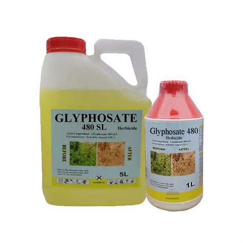 Glyphosate Weed Killer Herbicide Glyphosate 41 Sl 480g L Sl Roundup Glifosato 90 Herbicida