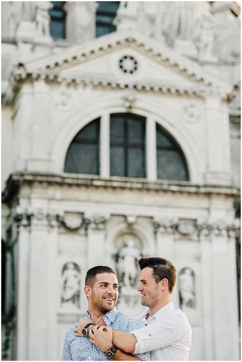 Justin Stephen Wedding Proposal In Venice Same Sex Engagement Italy Serena Genovese