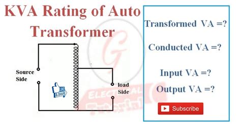 Kva Or Va Rating Of Auto Transformer With Conducted Va And