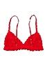 Hanky Panky AFTER MIDNIGHT Peek A Boo Bralette In Red REVOLVE