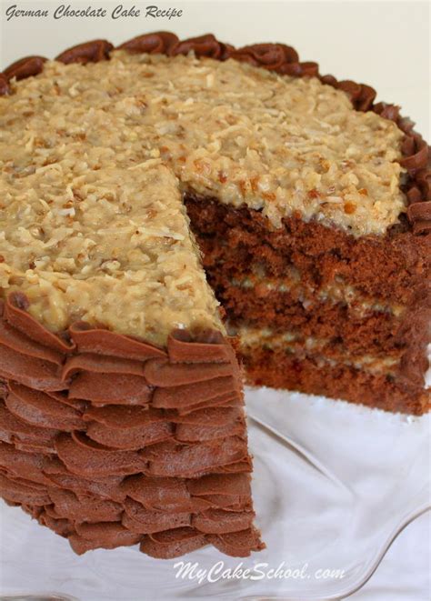 German Chocolate Cake Recipe Scratch