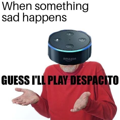 Guess I Ll Play Despacito This Is So Sad Alexa Play Despacito Know