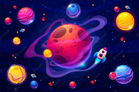 Cartoon Planet Wallpapers - Wallpaper Cave