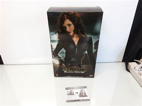 FIGURINE HOT TOYS MMS124 MARVEL COMICS IRON MAN 2 BLACK WIDOW Occasion Troc Richwiller
