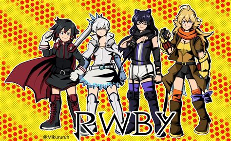 Rwby X My Hero Academia By Mikururun R Rwby