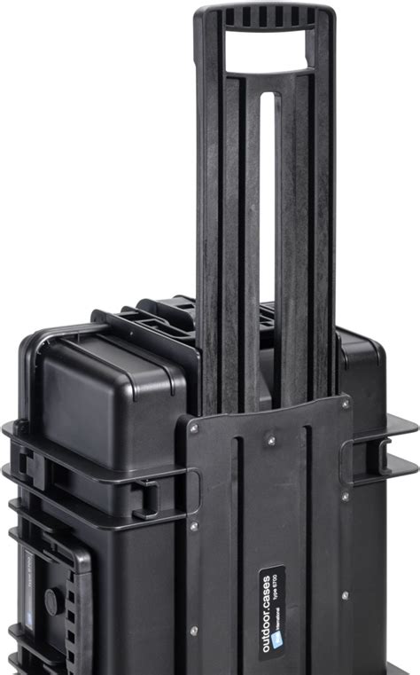 Technische Daten B&W Case Type 7800 schwarz - Foto-Trolleys - fotogena