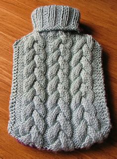 Ravelry Toasty Cabled Hot Water Bottle Cover Pattern By Arianna Halshaw