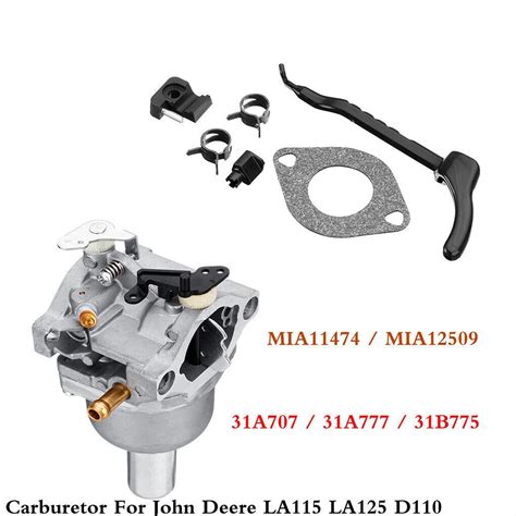 Visual Guide To John Deere La105 Carburetor Explained With Diagrams