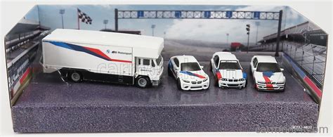 Mattel Hot Wheels Gmh L Hcr Scale Bmw Set X Bmw Motorsport Truck M M M