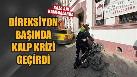 Mu La Da Direksiyon Ba Nda Kalp Krizi Ge Iren Taksici Kaza Yapt