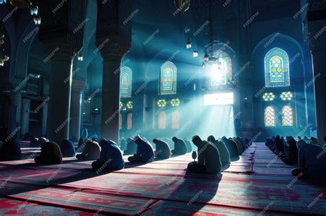 Premium Photo | Muslim prayer and mosque