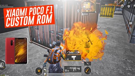 Xiaomi POCO F1 PUBG 60 FPS GAMEPLAY 2022 CORVUS ROM LAWRUN KERNEL