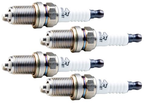 Briggs And Stratton 4 Pack Of Genuine OEM Replacement Spark Plugs