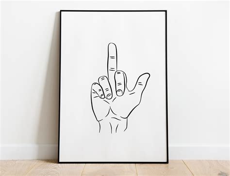 Middle Finger Svg Finger Svg Fuck You Svg Fuck Off Svg Fuck Svg Hand Sign Svg Skeleton