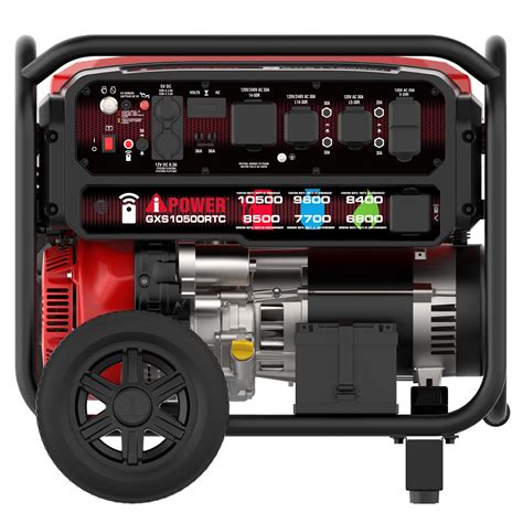 GXS10500RTC - Tri-Fuel Remote Control Generator – A-iPower Corp.