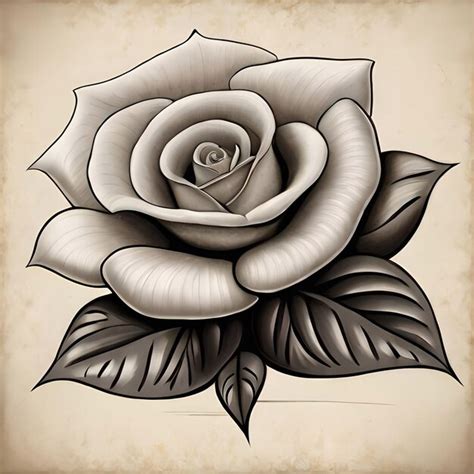 Premium Ai Image Flowers Drawn In Pencil
