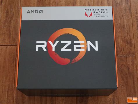 AMD Raven Ridge Unboxing - Ryzen 5 2400G and Ryzen 3 2200G - Legit Reviews