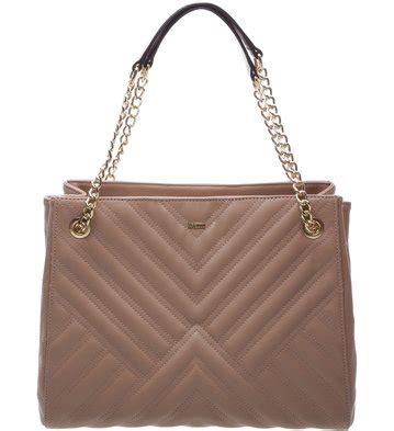 Bolsa Matelasse Nude Vintage Arezzo